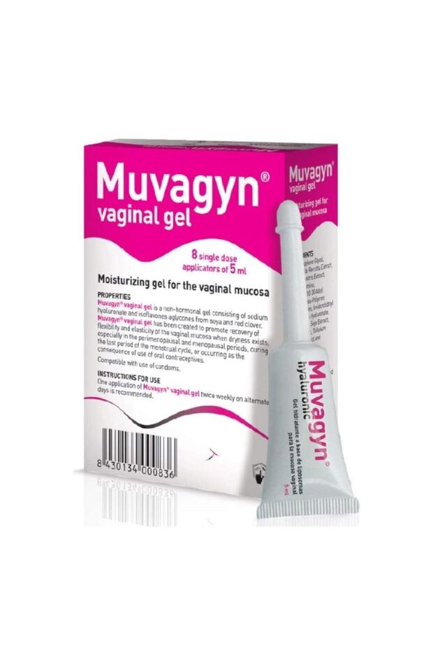 Muvagyn Moisturizing Vaginal Gel, 5 ml Single Dose Applicator, Pack of 8's