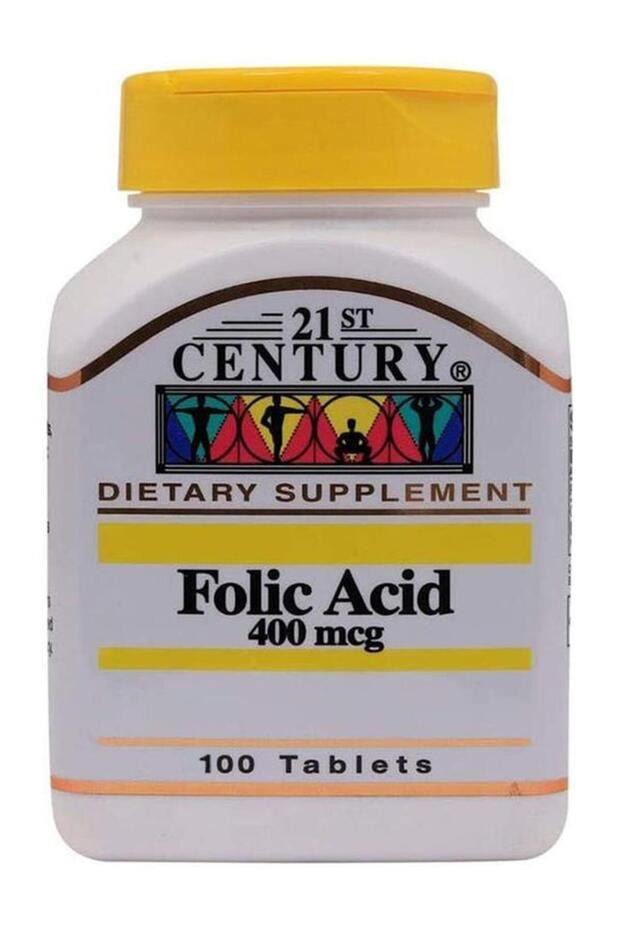 Folic Acid 400mcg 100 Tablets