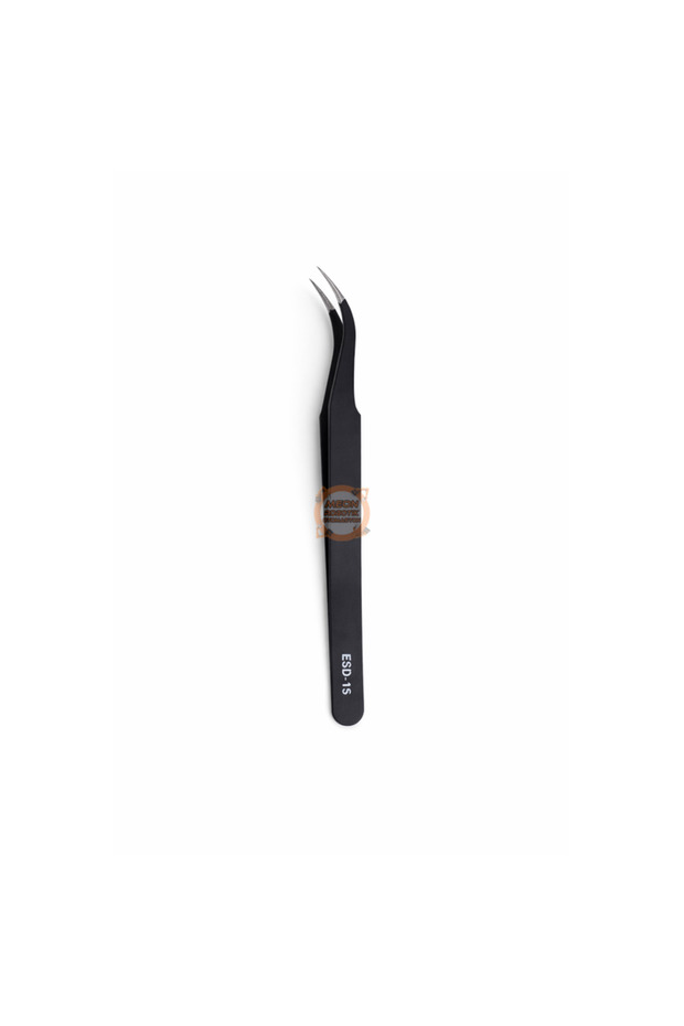 Antistatic Tweezers Esd-15 | Esd Protected Precision Electronic Tweezers (Smd & Pcb Compatible)
