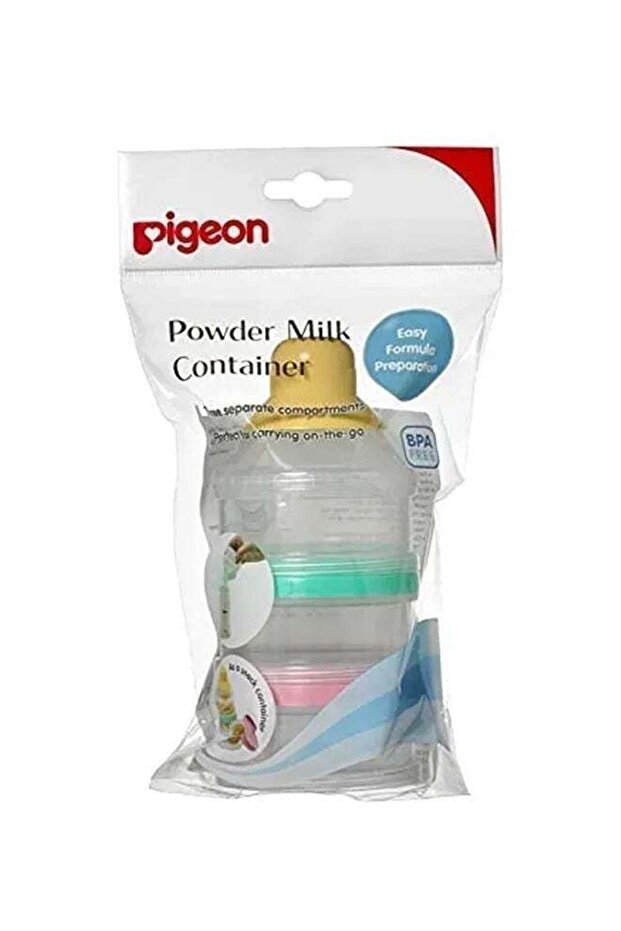 Coloured Powdered Milk Container