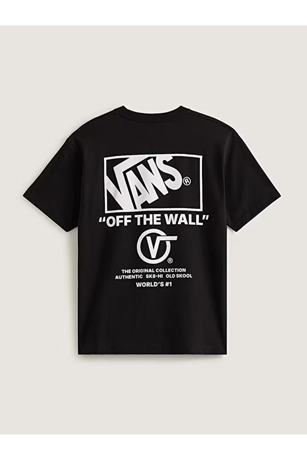 Erkek Stacked Hi SS Tee VN000PEW-BLK1 - 6