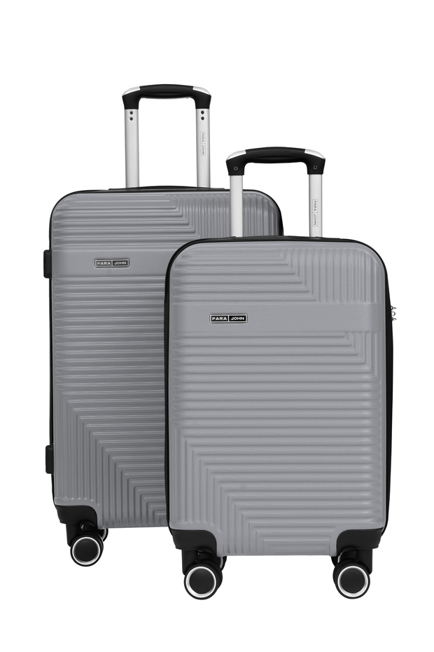 Para John ABS Hardside Luggage Set 20” + 24” Spinner Trolley Suitcases Lightweight Travel Bags