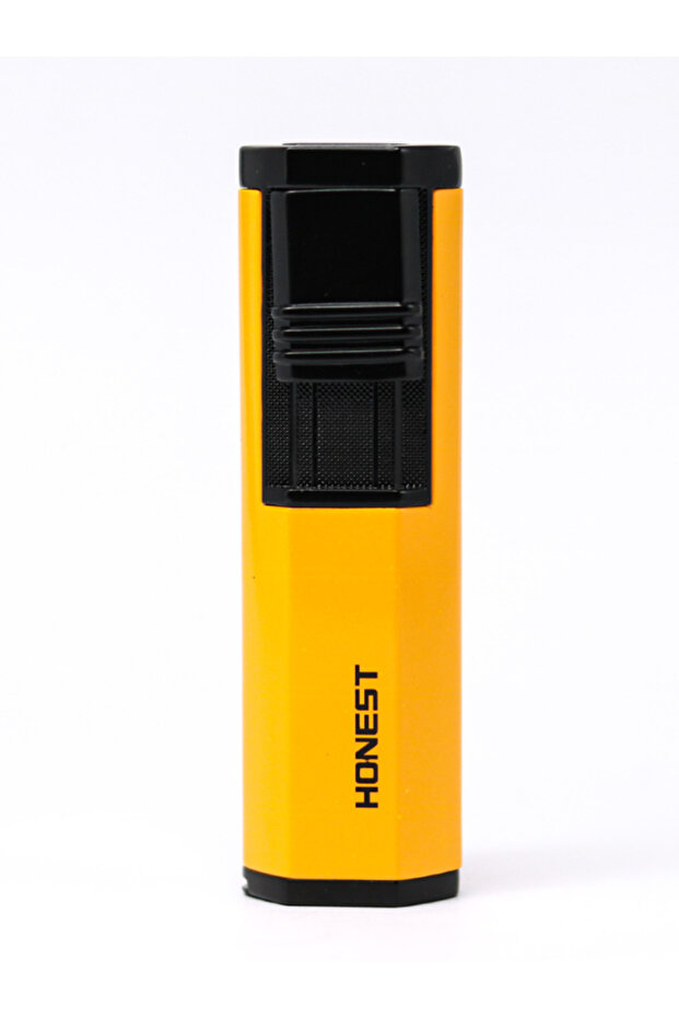 Cigar Lighter Dual Jet Flame Refillable – Portable Outdoor Lighter for Cigar, BBQ (Without Gas)