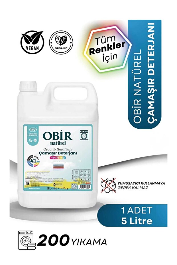 çamaşır deterjanı 5lt
