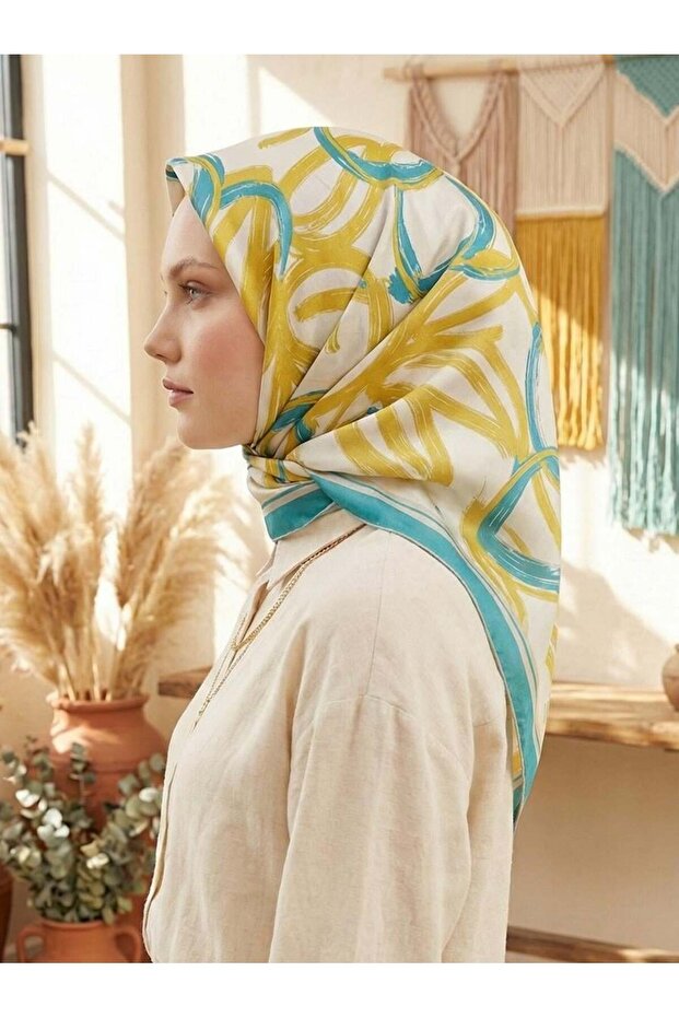 وشاح حريري - 9123D-05 - تيفيل