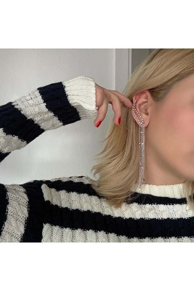 Silver Mystara Earcuff - 1