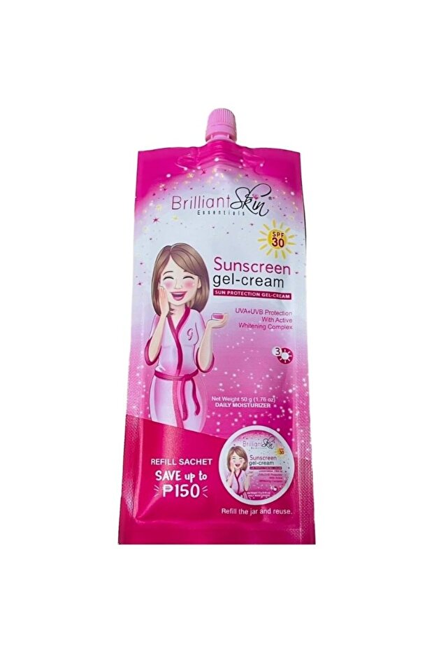 واقي من الشمس SPF30 - جل تفتيح البشرة المضاد للأشعة فوق البنفسجية