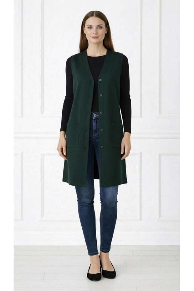Women's Glorya Thin Combed Cotton Tunic (90 cm) Long Vest