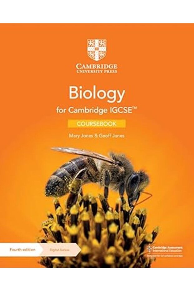 كتاب مدرسي لدورة علم الأحياء لـ IGCSE