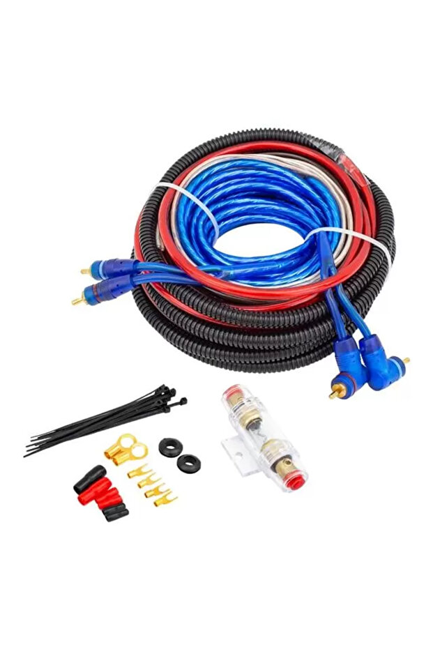 مجموعة كابلات ماجيك فويس Mv-2760 8Ga للسيارة