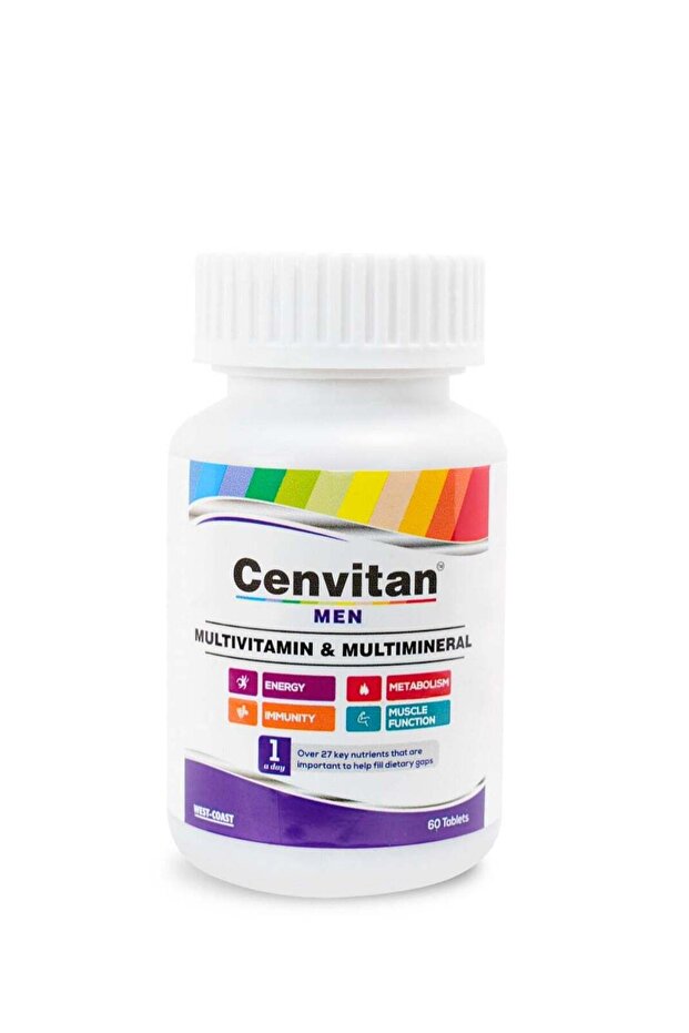 CENVITAN MEN Multi Vitamin and Minerals formula for men 60 TABLETS