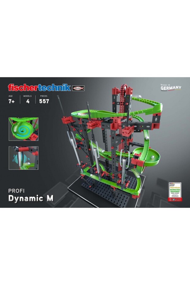 Kit STEM Dynamic M, Fischertechnik, 550 piese - 4