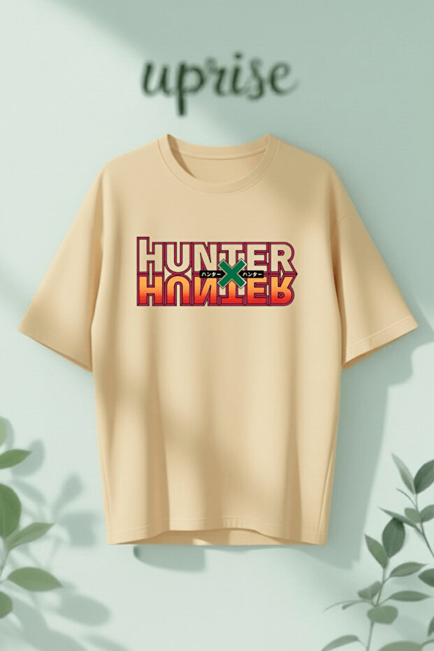 Hunter X Hunter Printed Cotton Oversize T-Shirt