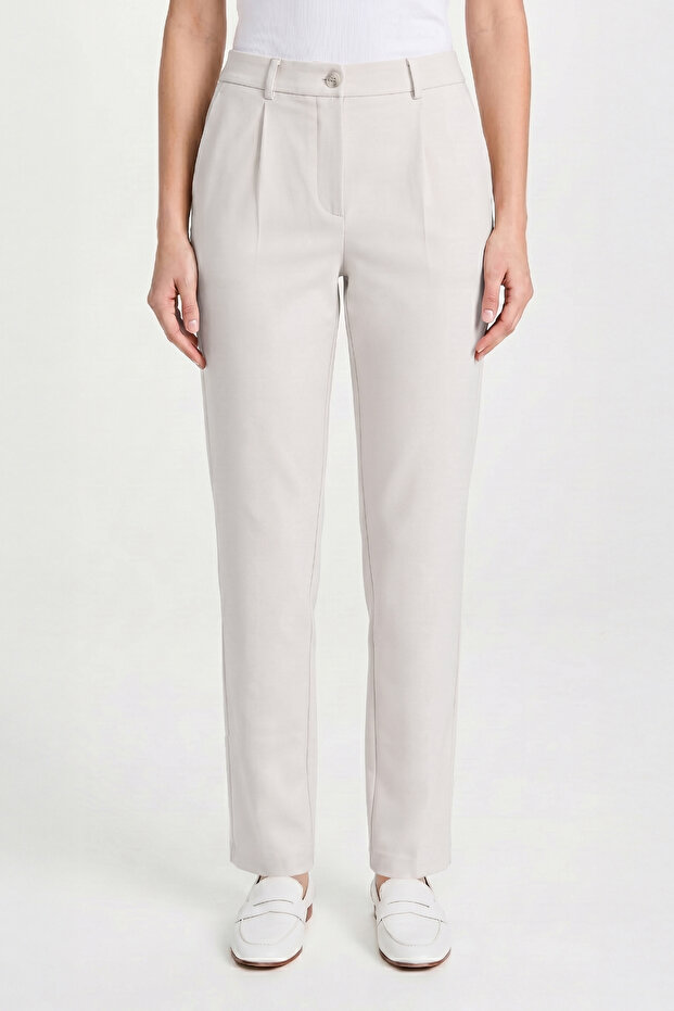 Women's Flexon Ultra Flexible Relaxed Elastic Waist Jogger Pants Stone W702-R0433-08