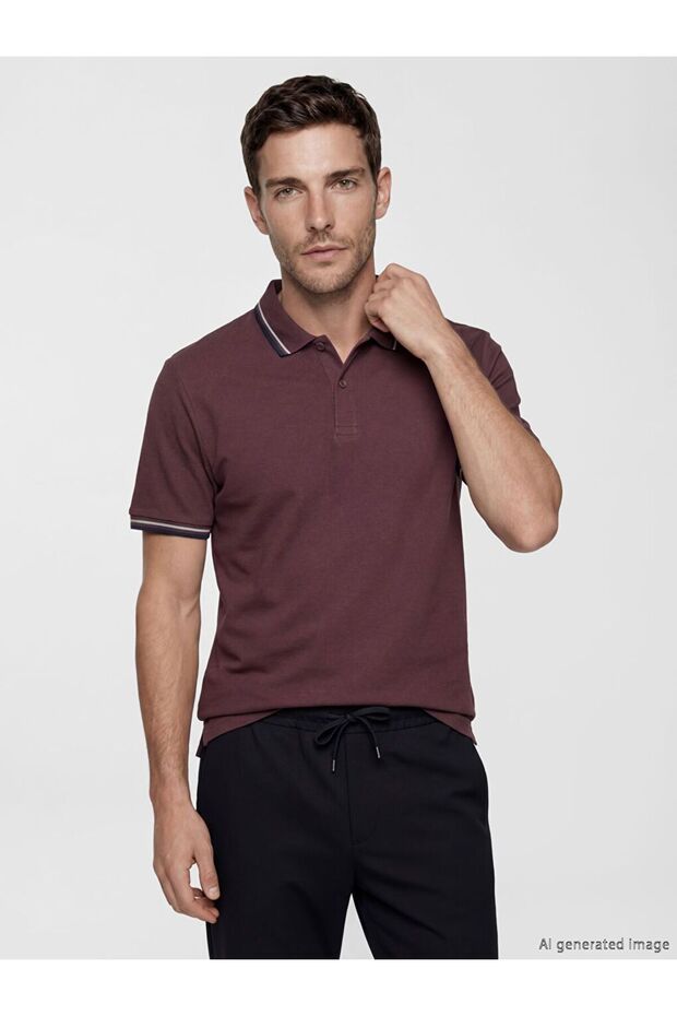 Lcwaikiki Classic Polo Collar Pique Men's T-Shirt