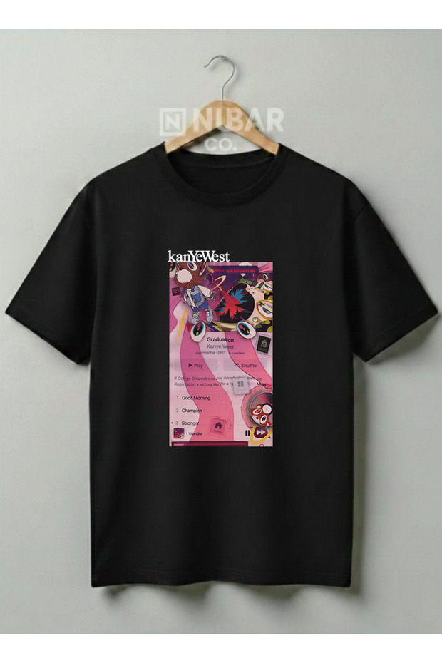 Unisex Kanye West Custom Design Premium 100% Cotton Streetwear T-Shirt - Street Fashion T-Shirt
