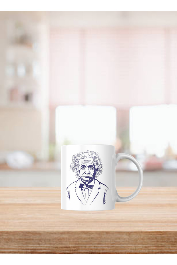 Albert Einstein Tasarım Kupa Bardak