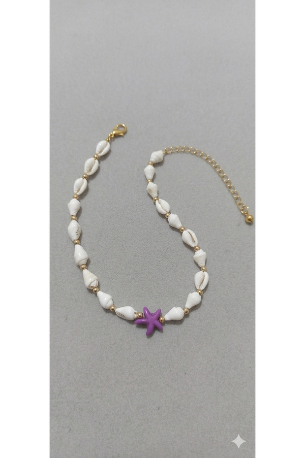 Starry Sea Shell Anklet - 2