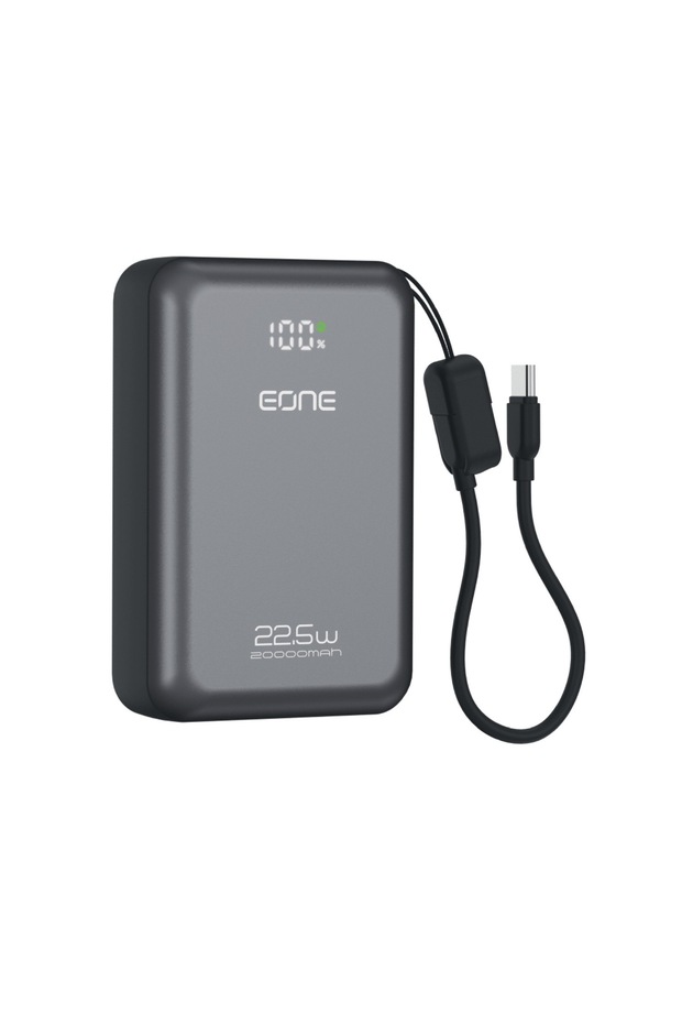 باور بنك Purple بقوة 22.5W بسعة 20000mAh