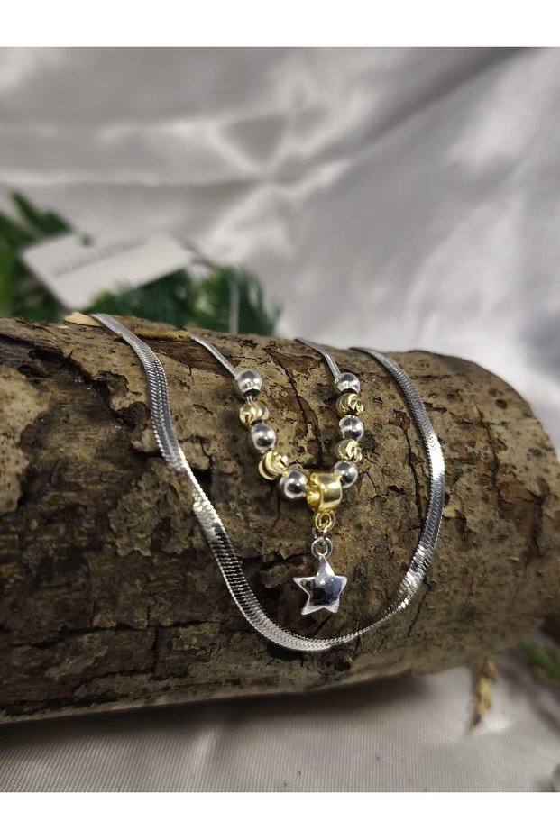Italian Chain Starry Steel Necklace Holiday Jewelry Summer Jewelry