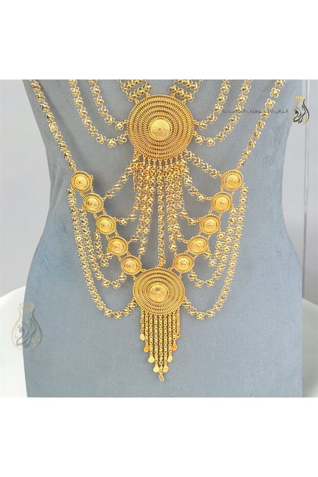 Gold Replacement Set, Luxurious Gradient, Circular Gradient Design, Elegant Versatility. - 2