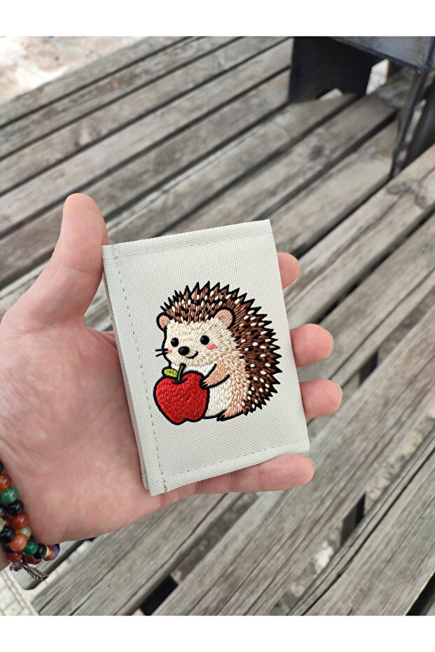Sports Wallet, Unisex Wallet with Velcro, Zipper, Keychain, Coin Compartment, Fabric Wallet