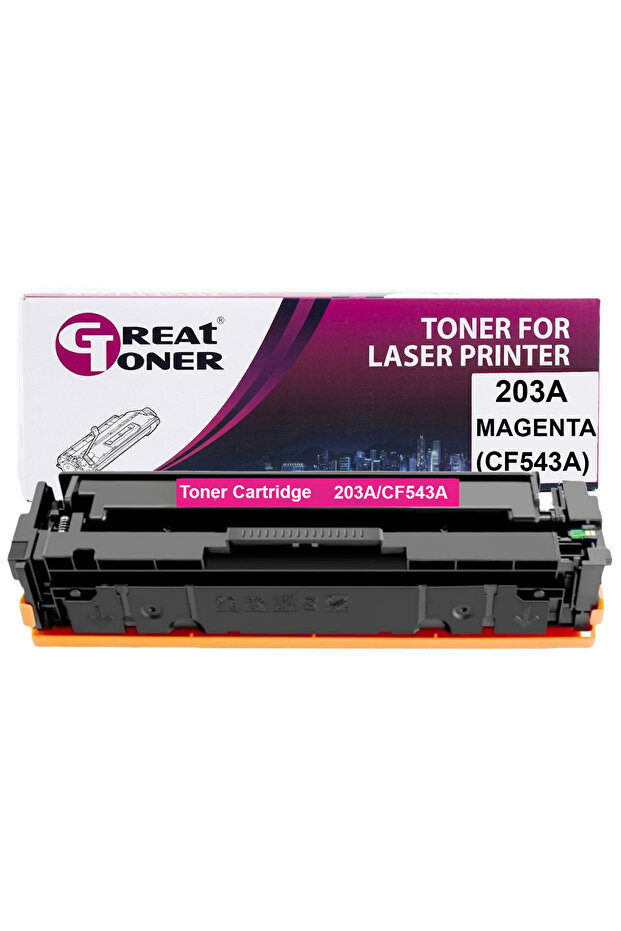 Great Toner 203A CF543A Magenta Compatible Toner Cartridge for HP LaserJet ProM254,MFPM280,M281