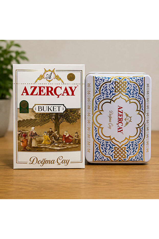 Buket 450 Gr Black Tea in Tin Box with Gift
