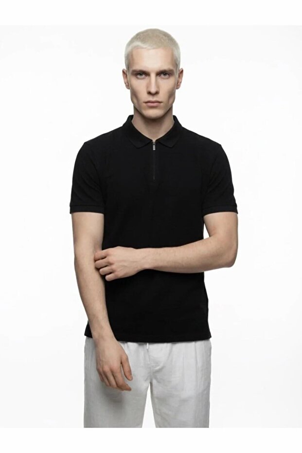 Men's Polo Neck T-Shirt Lf2040578