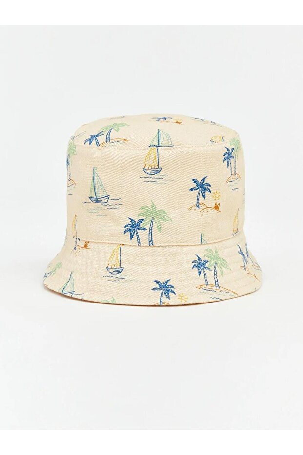 Patterned Baby Boy Bucket Hat (S6)