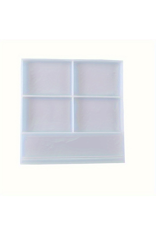 1pc DIY Silicone Photo Frame Mold - Create Stunning Transparent Picture Holders for Home Decor with