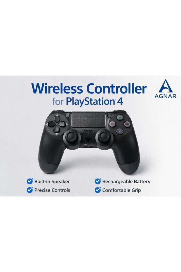 وحدة تحكم لاسلكية AGNAR للألعاب لجهاز PS4 - 1