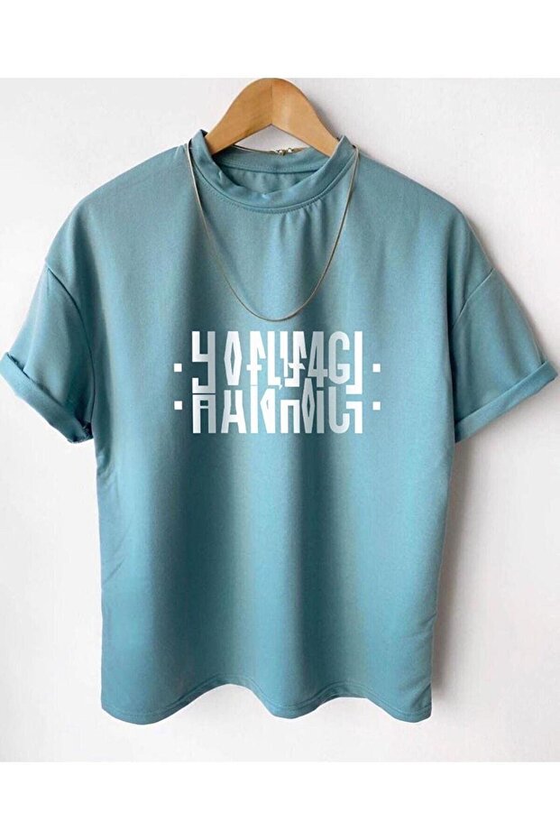 Hanımcı Written Oversize T-shirt