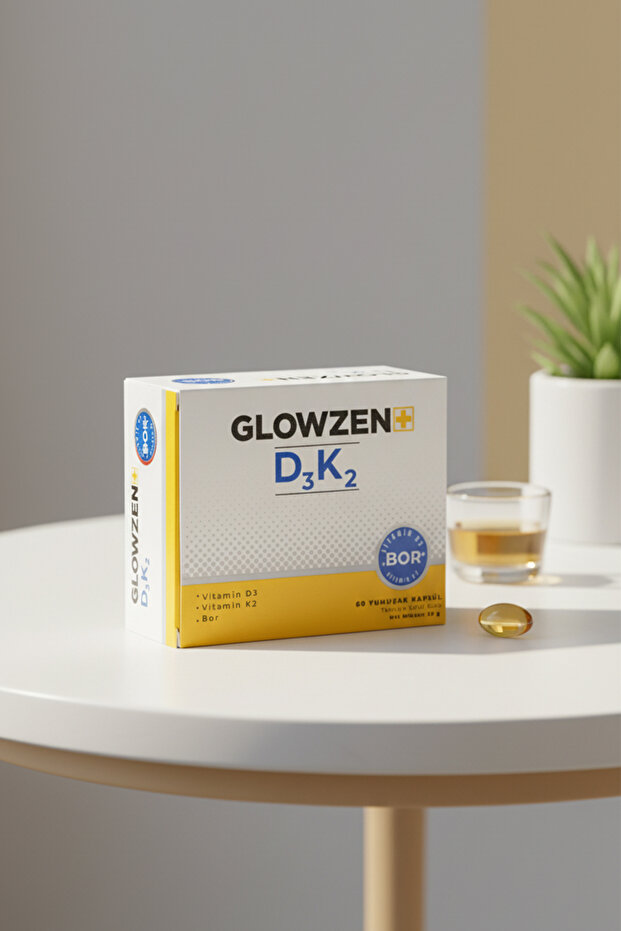 Glowzen+ D3K2 Bor 30 Kapsül - 3