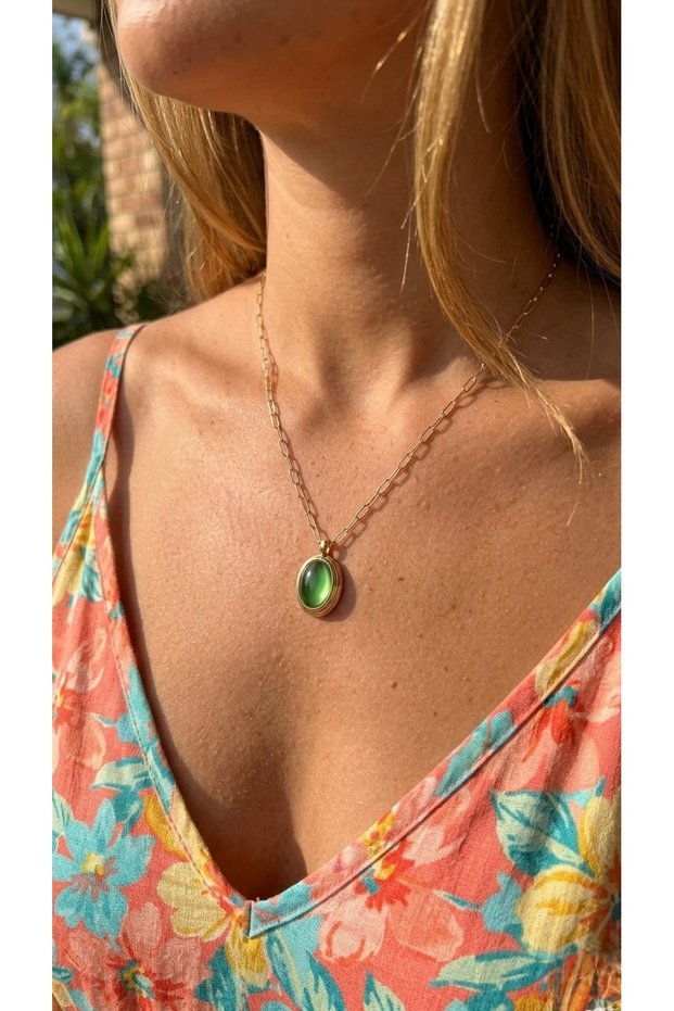 Steel Necklace, Anti-Tarnish, Anti-Allergic, with Vip Figure (2 Years Importer Guarantee)