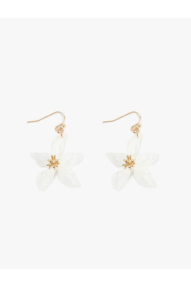 Dangle Flower Earrings - 1