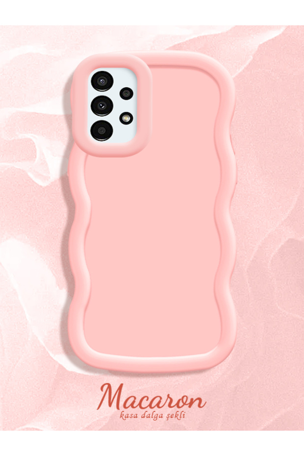 Simple Pink Silicone Phone Case Compatible with Samsung Galaxy A13 4g Shockproof