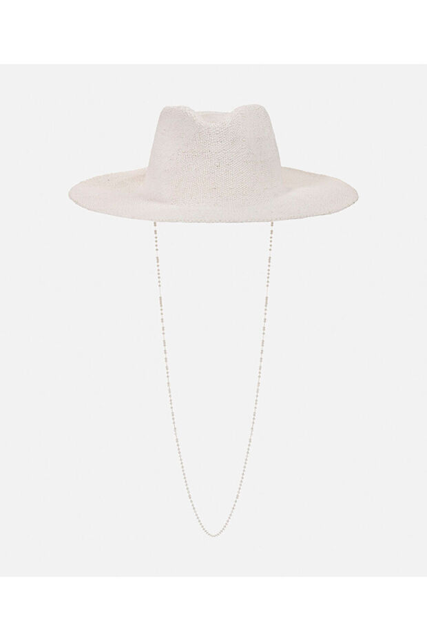 Beaded Strap Hat