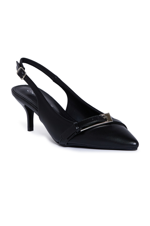 Mid Heel Mules for Women – Stylish Backless Slip-On Heels for Office, Party & Everyday Wear