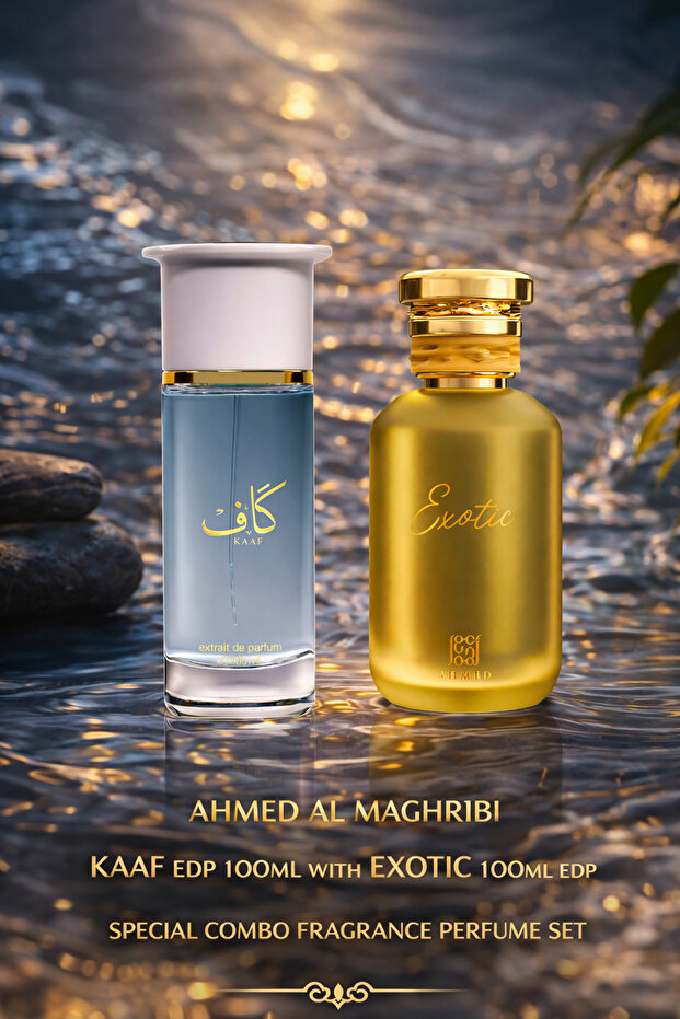 Kaaf EDP 100ml with Exotic EDP 100ml Special Combo Fragrance Perfume Set for Men & Women