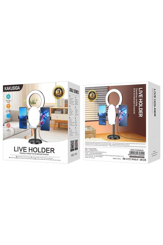 3-Position Fill Light Desktop Stand