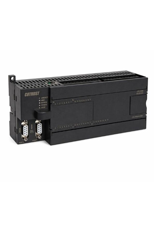 وحدة COTRUST CPU226I PLC - وحدة تحكم صناعية بسعة 72 كيلوبايت، مع إيثرنت ومخرجات ترانزستورية