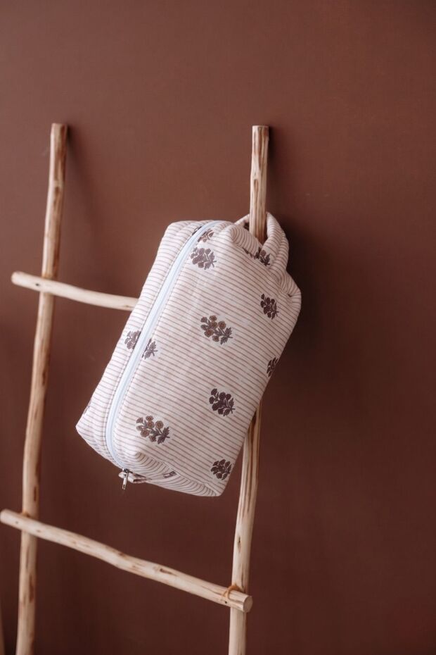 Muslin Baby Care Bag | Botanic Lines