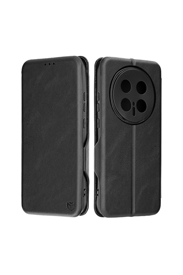 Case for Honor Magic8 Pro, Techsuit, PU, ​​Black - 6
