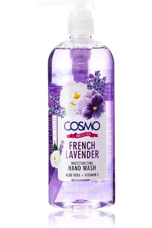 Beauty French Lavender Soothing Essential Cream Hand Wash Pump (750ml)
