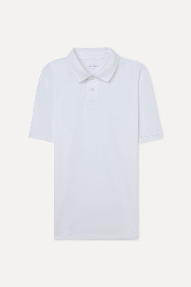 Men's Black Polo Neck T-Shirt