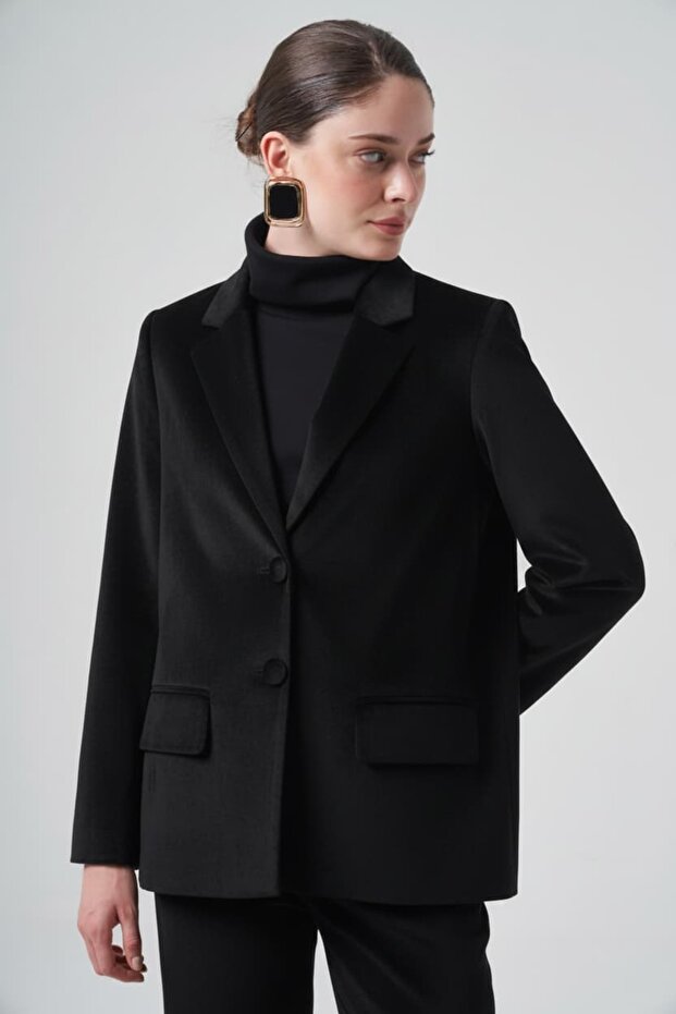 Süet Blazer Ceket