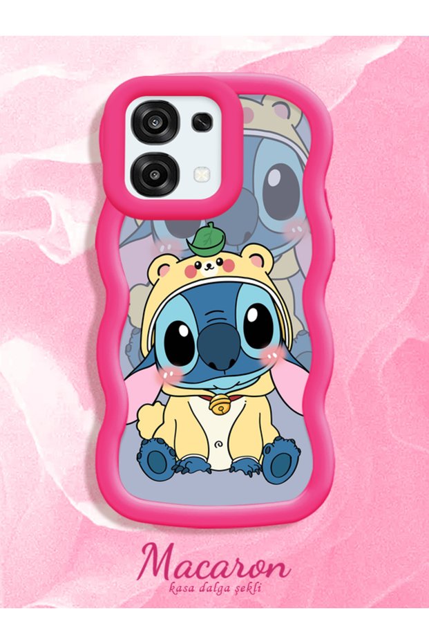 Simple Red Silicone Phone Case Stitch Pattern Compatible with Oppo F31 5g Shockproof