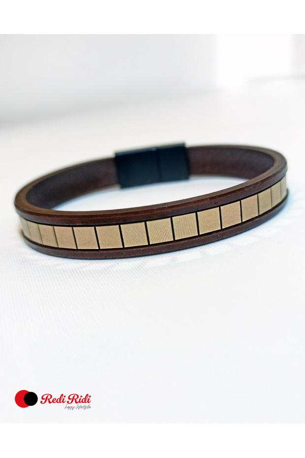 Handmade Leather Bracelet Model.8812