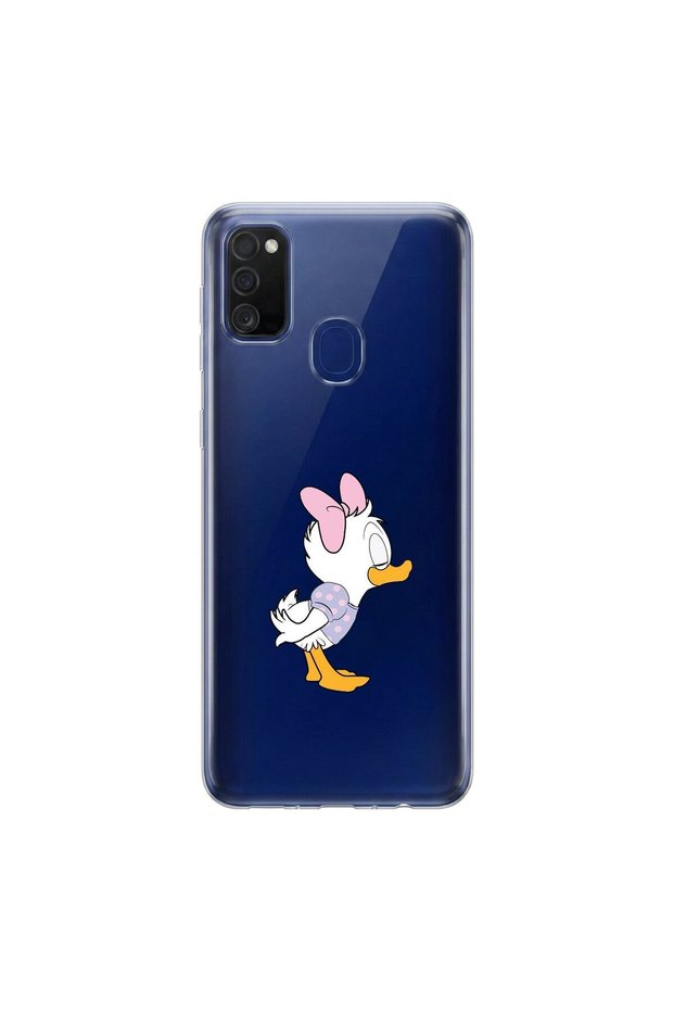 Samsung Galaxy M21 Compatible Couple 9/1 Design Transparent Case